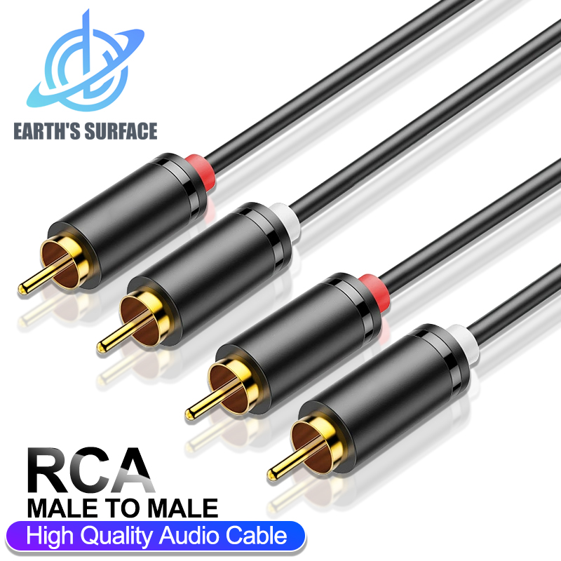 Home Cinema Beamer - ไฮไฟสเตอริโอ RCA สาย 2RCA ถึง RCA