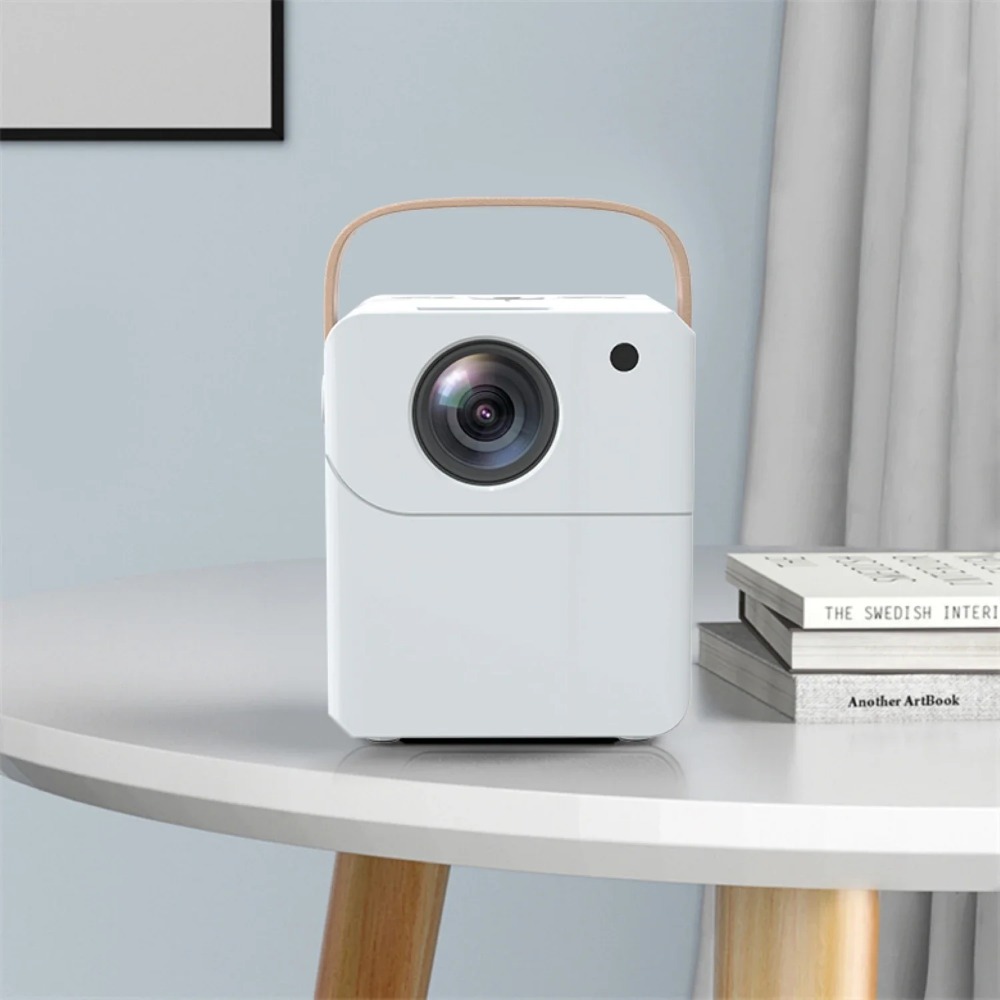 Home Theater Speaker - สมาร์ทแบบพกพา 4K โปรเจคเตอร์มินิโฮมเธียเตอร์ Android กลางแจ้ง WiFi