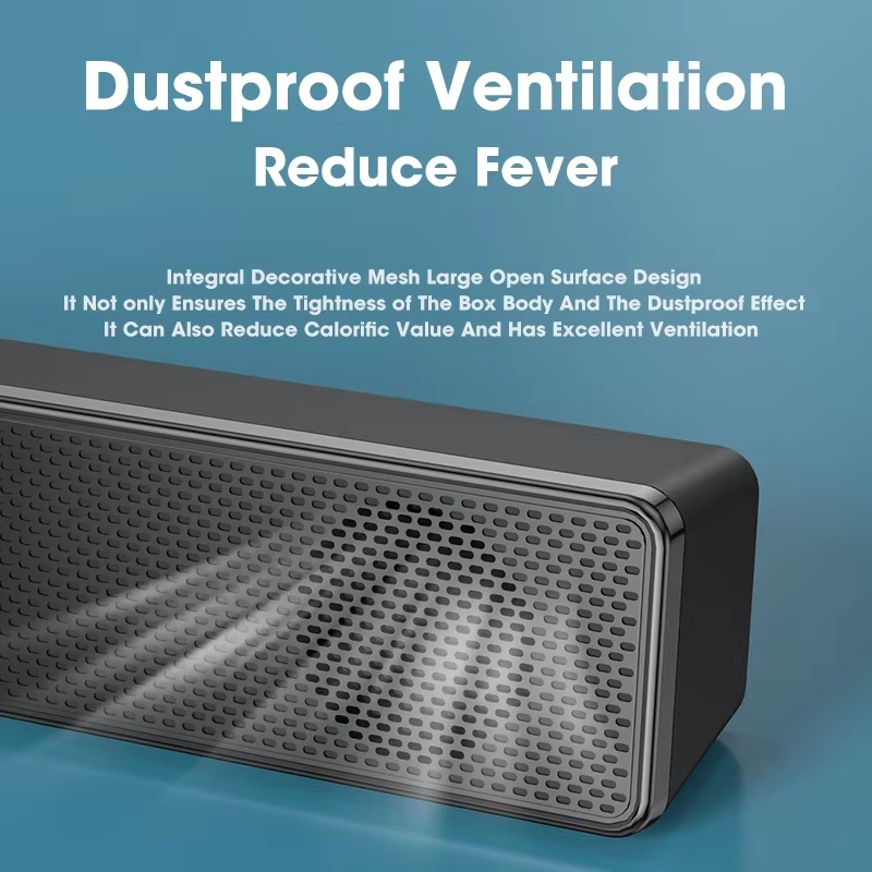 บลูทูธ 5.0 4D ซาวด์บาร์แบบมีสา - Home Theater Speaker บทวิจารณ์และราคา