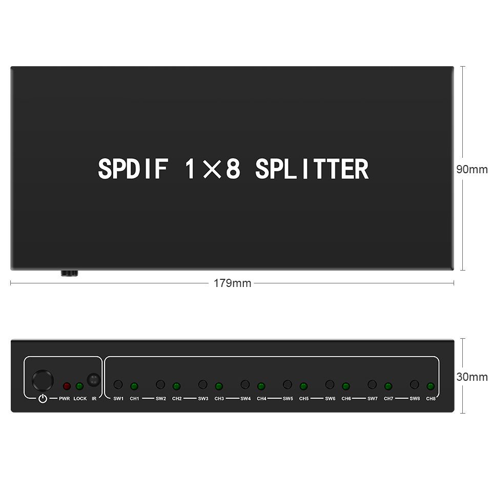 ตัวแยกสัญญาณเสียงออปติคอล1 in  - Home Cinema Beamer บทวิจารณ์และราคา